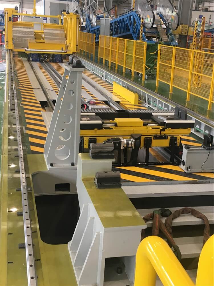 扶梯裝配工裝現(xiàn)場圖4